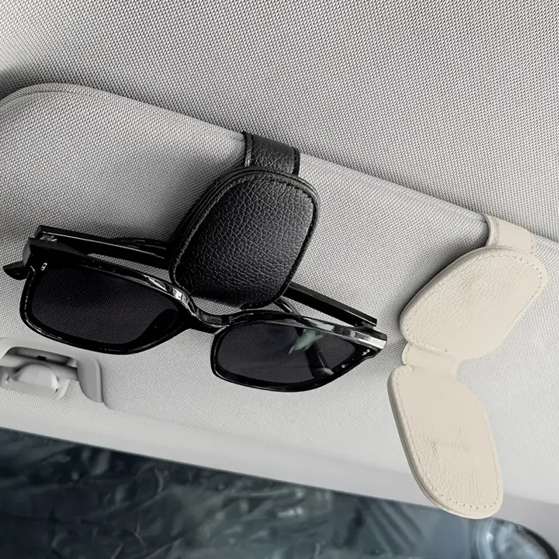 Auto-Brillenhalter, Brillenhalter für die Sonnenblende, Auto-Brillenhalterung im Auto, Auto-Sonnenbrillenetui