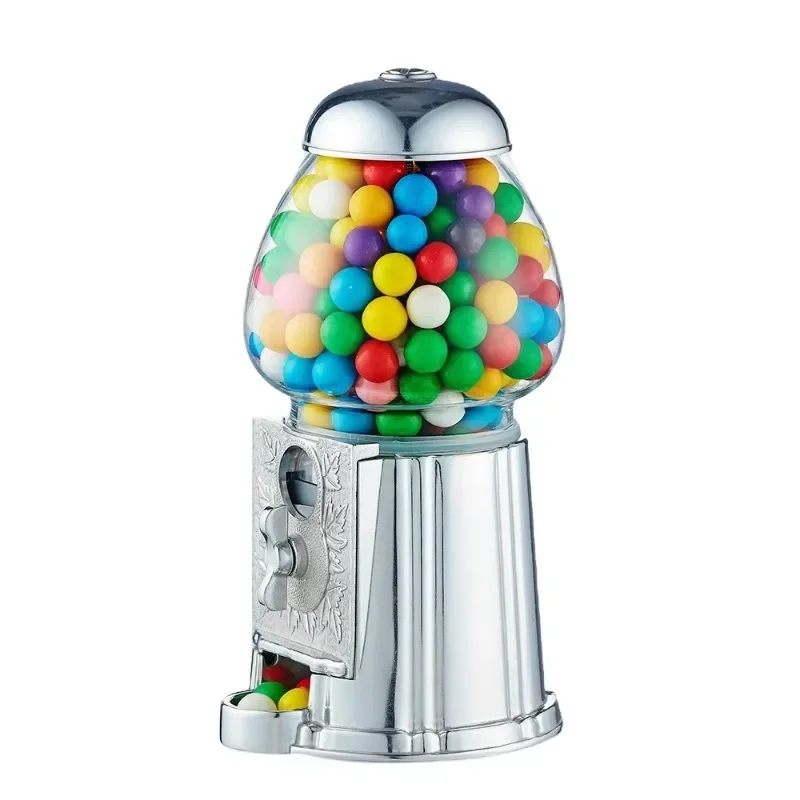 9 Inch Colorful Metal Mini Candy Gumball Machine