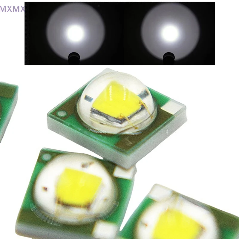 5/10 Uds PCB lámpara de diodo emisor de luz para bombilla DIY cuenta de luz SMD LED 3535 Chips 1-3W 3V cuentas luz blanca montaje cálido