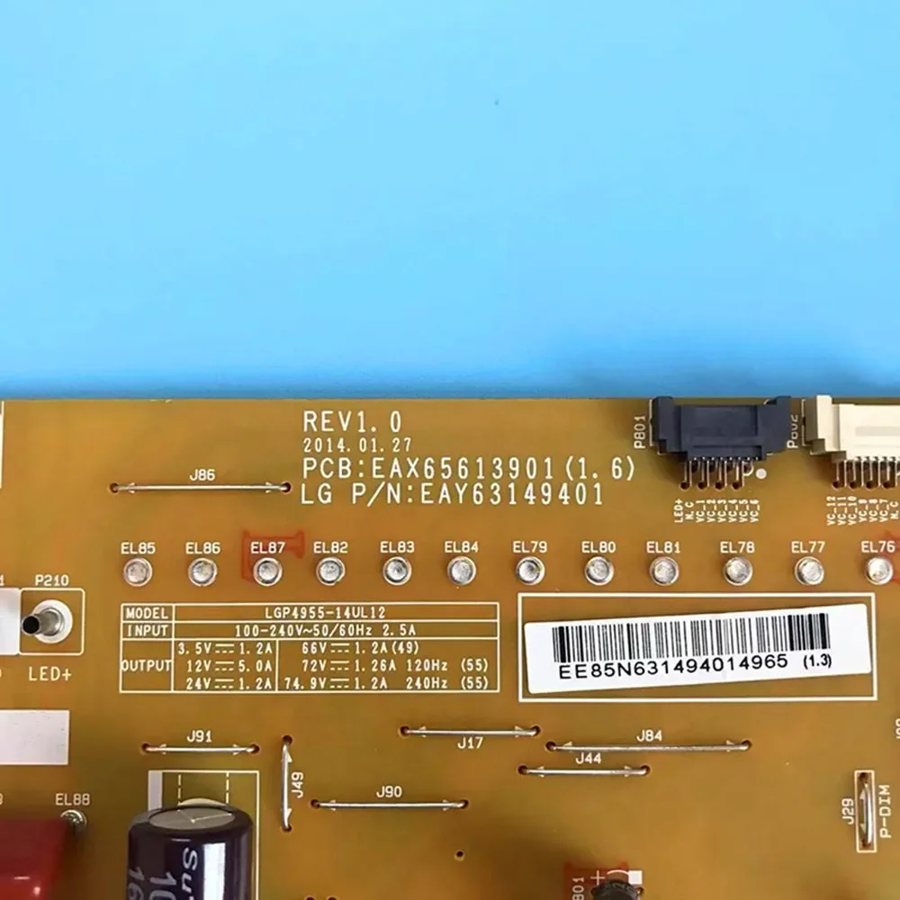 Power Supply Board EAX65613901 (1.6) EAY63149401 For 55UB8300-CG 55UF695V 49UF695V 55UB820V 55UB850V 55UB8500-UA 49UB8250-CH