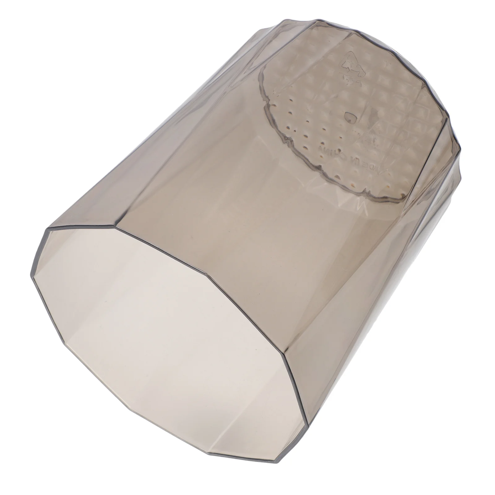 

1Pcs Multifunctional Desktop Trash Can Plastic Waste Container Translucent Design for Home Office Car Easy to Carry