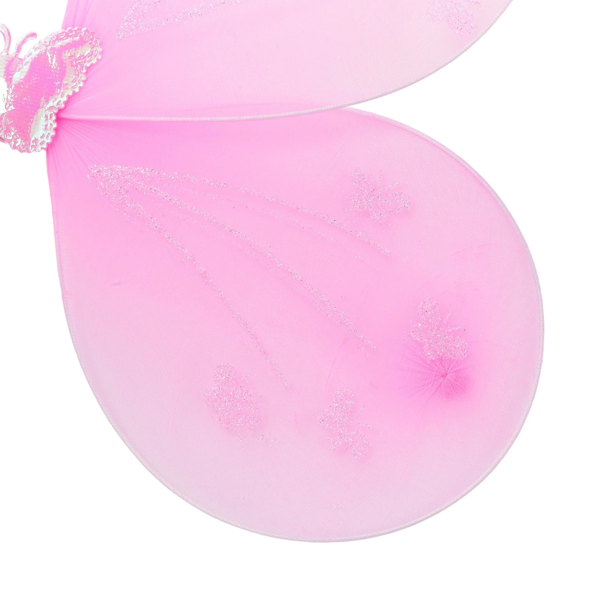 Ensemble de costumes de fée de la forêt enchantée pour filles, bandeau et baguette à ailes florales, ensemble de 3 pièces, parfait pour habiller et jouer à