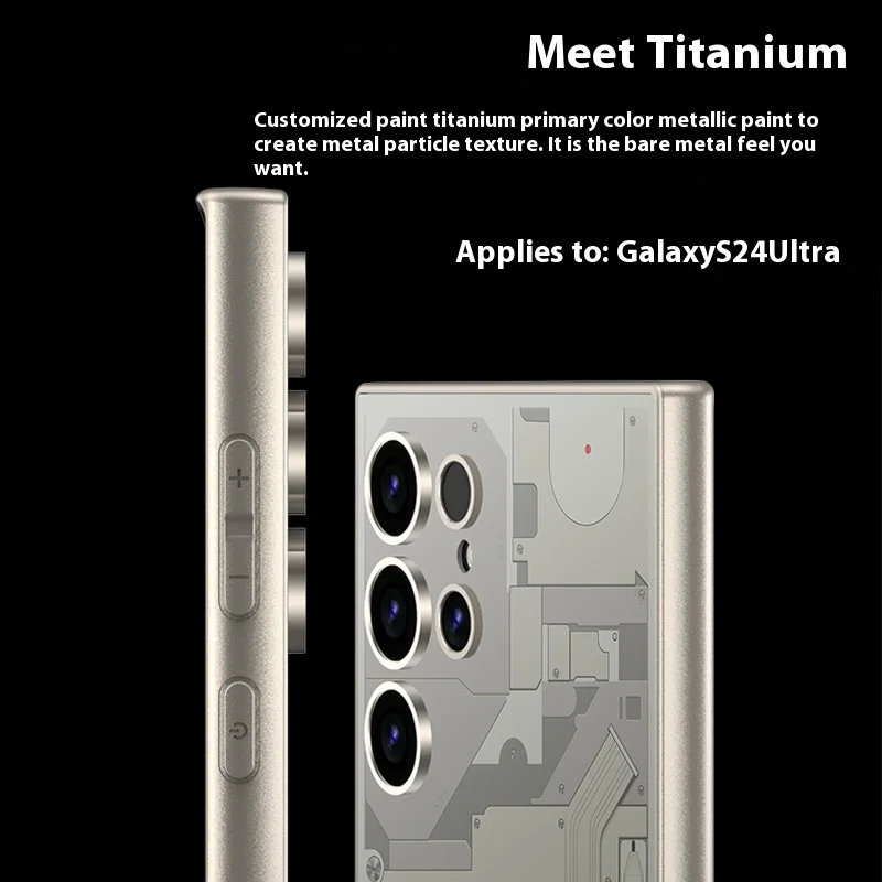 For Samsung S24 S23 Ultra phone case painted back cover ultra-thin case fashionable anti drop and shockproof protective cover