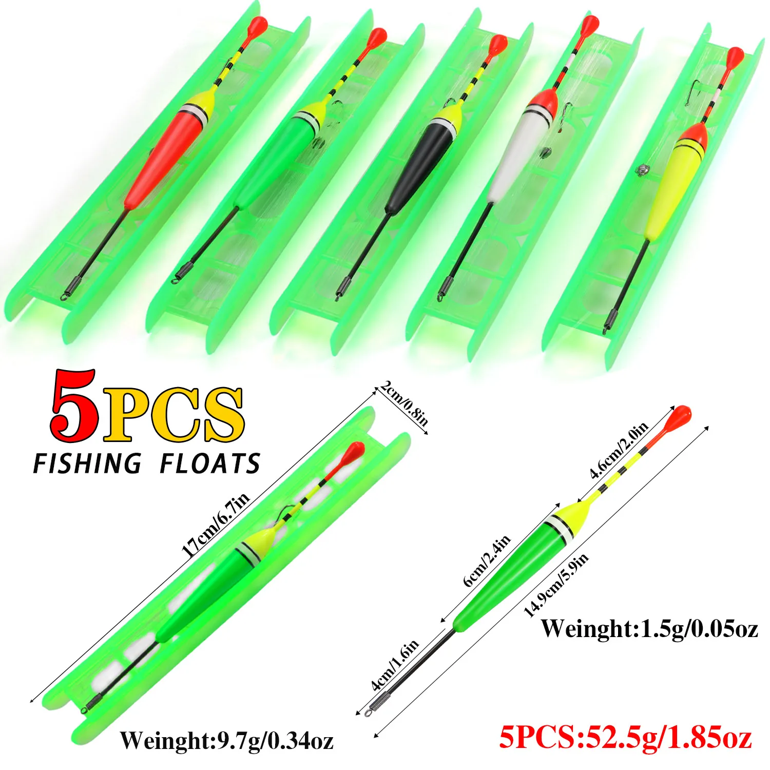 Sougayilang-عوامات صيد الأسماك ، صيد الأسماك ، عوامة صيد صينية ، تيبل ، إكسسوارات البدلة ، 5 طرق لكل حصة