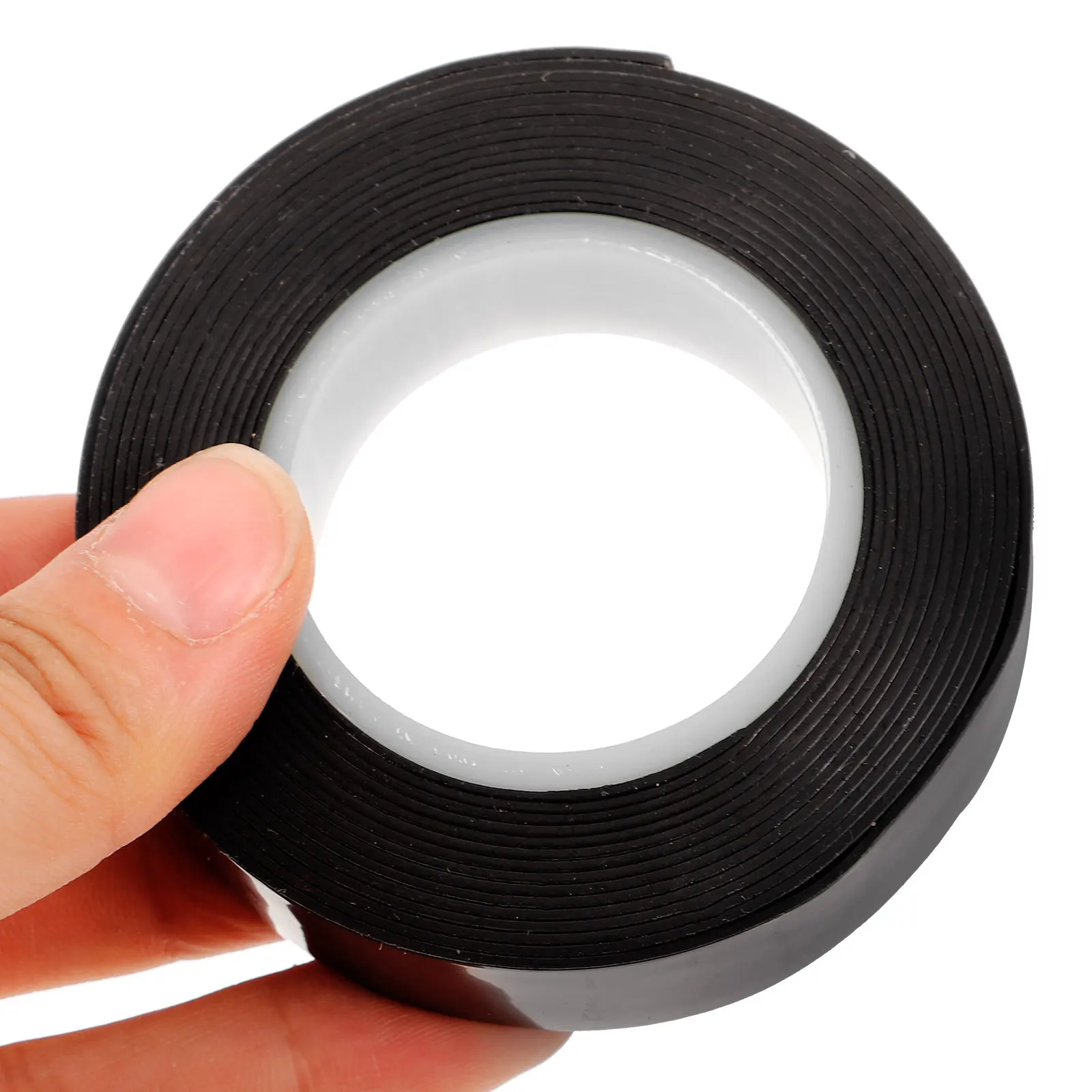 Practical Electrical Insulation Tape 3 Rolls High Temp Rubber Friction Tape Indoor Electric Wire Protection Durable