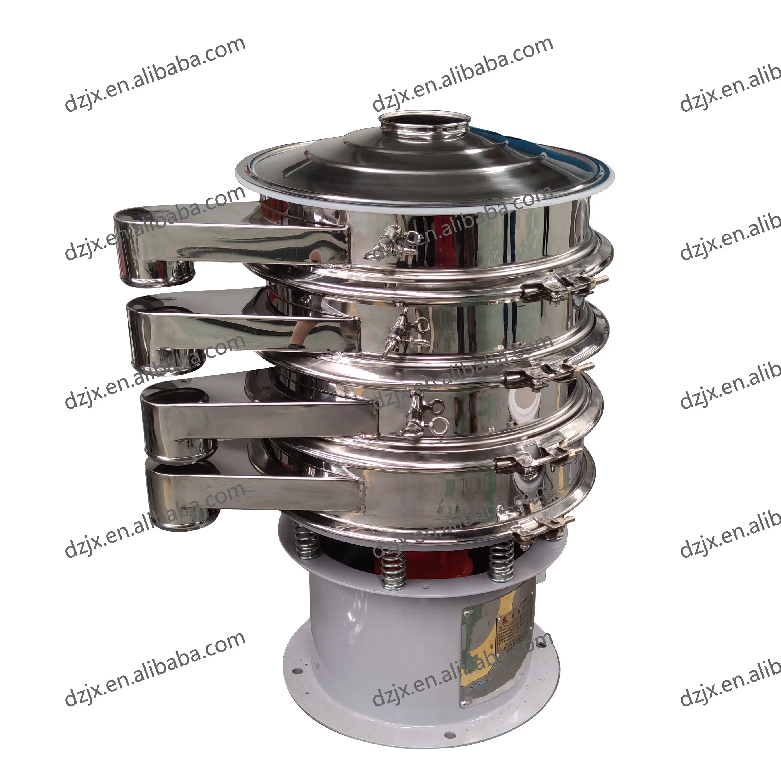 الكربون الصلب تهتز تصفية غربال فحص آلةDZJX فاصل الاهتزاز بالموجات فوق الصوتية الاهتزاز مسحوق جلخ ناعم #3