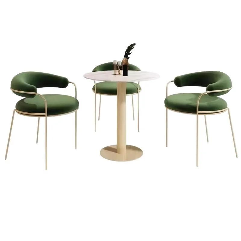 Reception negotiation table and chair combination