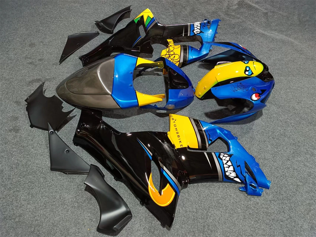 Style New ABS Fairings Kits Fit For Kawasaki Ninja ZX-6R ZX6R 636 2005 2006 05 06 Bodywork Set Shark