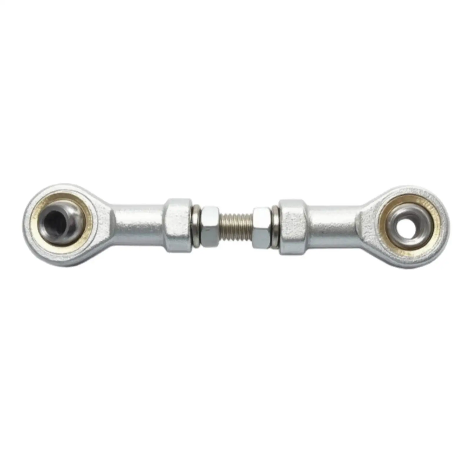 Steel Rocker Arm Adjustable Linkage Rod for Makers Custom Machines Ball Joint Style Ends for Flexible Angles