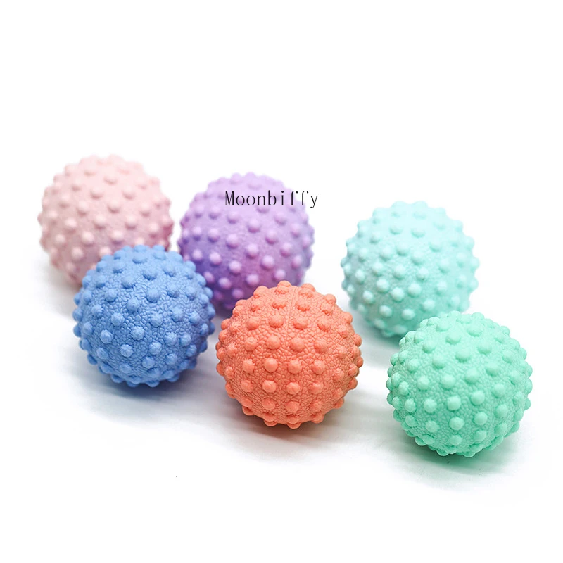 Massage Ball Durable PVC Spiky Trigger Point Sport Fitness Hand Foot Pain Relief Plantar Fasciitis Reliever Hedgehog 7cm Balls