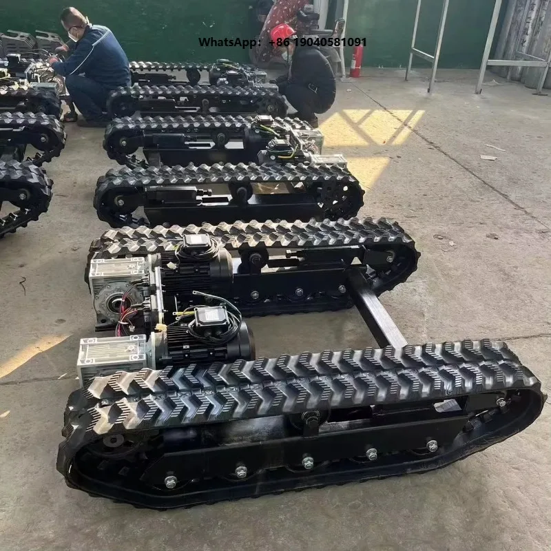 Global Hot Product High Speed Only Car Wheeled Robot Tracked Chassis 4Wd