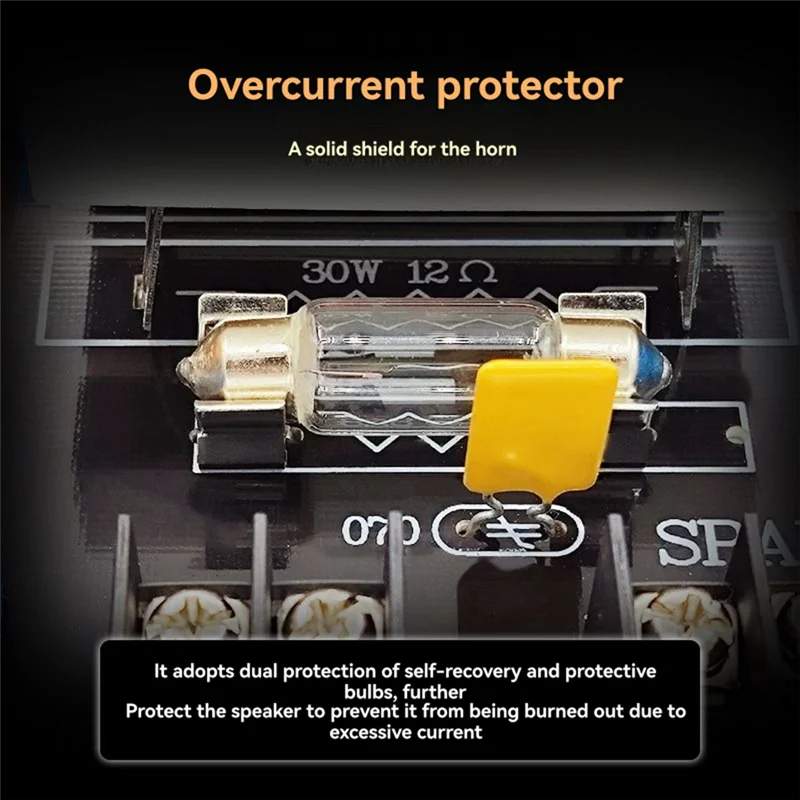 【Auf Lager】 Audio-Crossover-Filterverteilung 700 W 3-Wege-Hifi-Lautsprecher Frequenzteiler 1 High 2 Low DIY High-Fidelity-Teiler