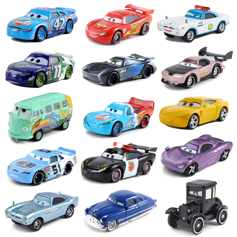 

39 стилей Disney Pixar Cars 3 Lightning McQueen Cars Mater Jackson Storm Ramirez 1:55, литой автомобиль из металлического сплава, детские игрушки, подарки