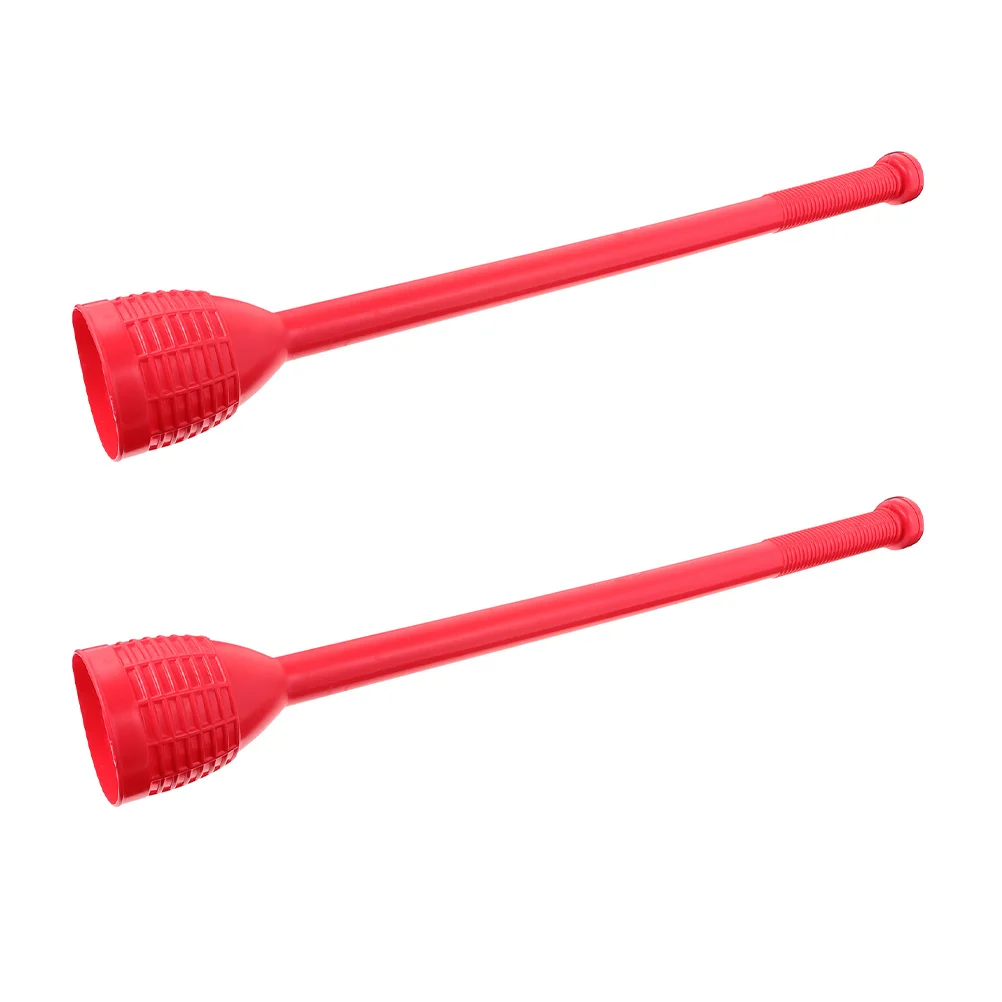 

2pcs Snow Ball Stick Long Handle Thrower Durable Pp Material Non-Slip Grip Easy To Use Plastic Launcher For Winter