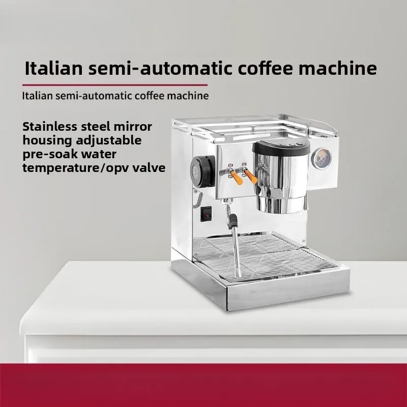 M3Pro semi-automatic coffee machine, Italian double pump household independent steam, latte milk foam, coffee machine