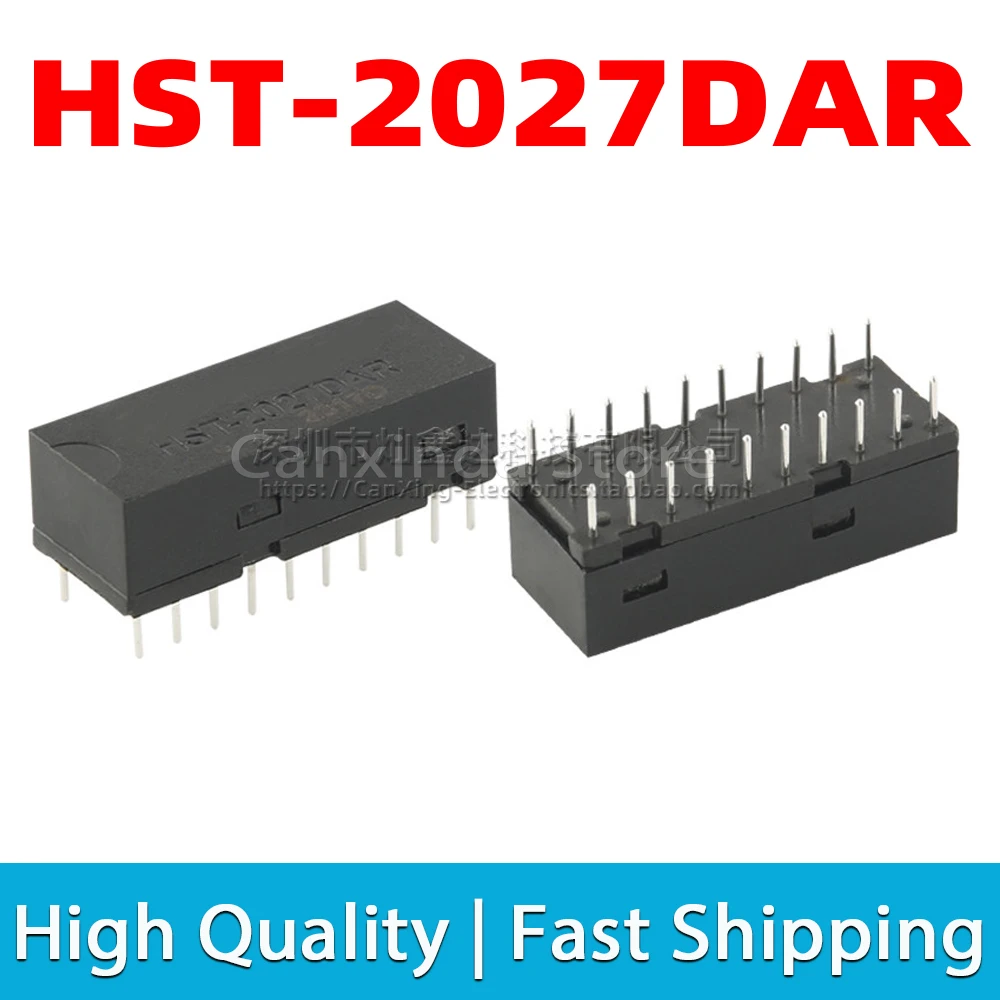 5pcs HST-2027DAR DIP-20 HST-2027 Network Transformer 100 Base-TX Ethernet Isolation For auto MDI/MDIX Applications