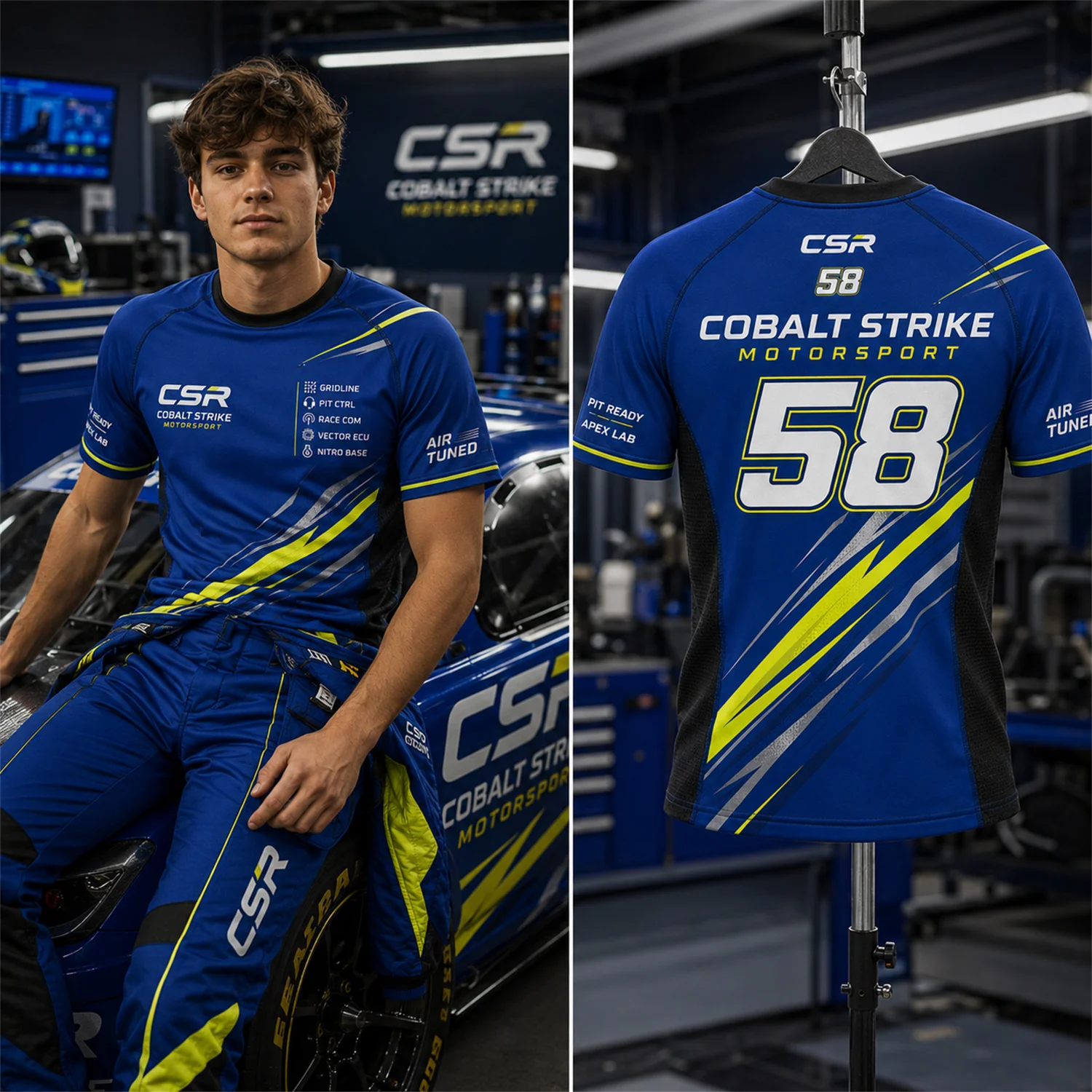 Men Motorcycle Racing Jersey Crew Neck Short Sleeve Motorsport Graphic Shirt Y2K Streetwear Sports Top