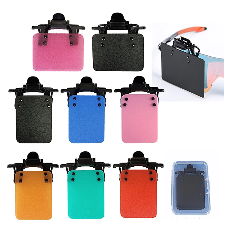 New Sale International Standard Shooting Glasses Blinders Occluder Clip Patches Eye Mask Aim Assistance Glasses Patches Enduring