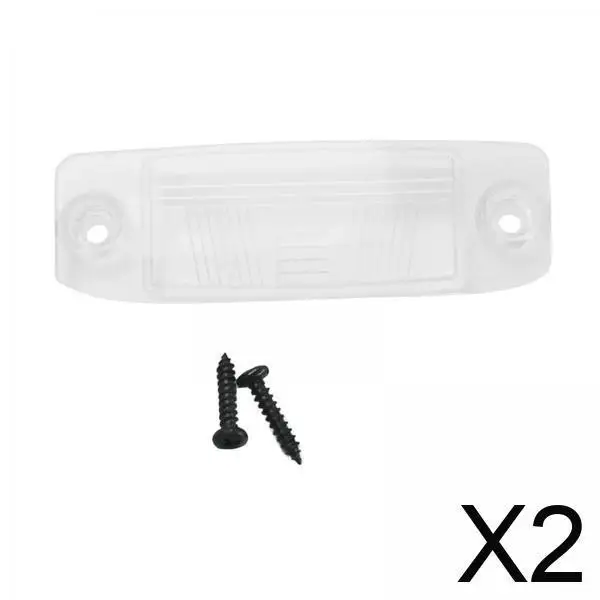 

Clear Rear License Plate Lamp Cover Plastic Housing Assembly for Kia Sorento 2011 2012 2013 Direct Fit Accessories