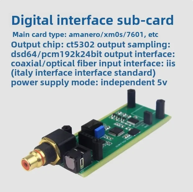 Xmos cpld usb interface digital xu208 módulo i2s spdif saída dsd512 placa decodificadora compatível com italiano amanero para dac