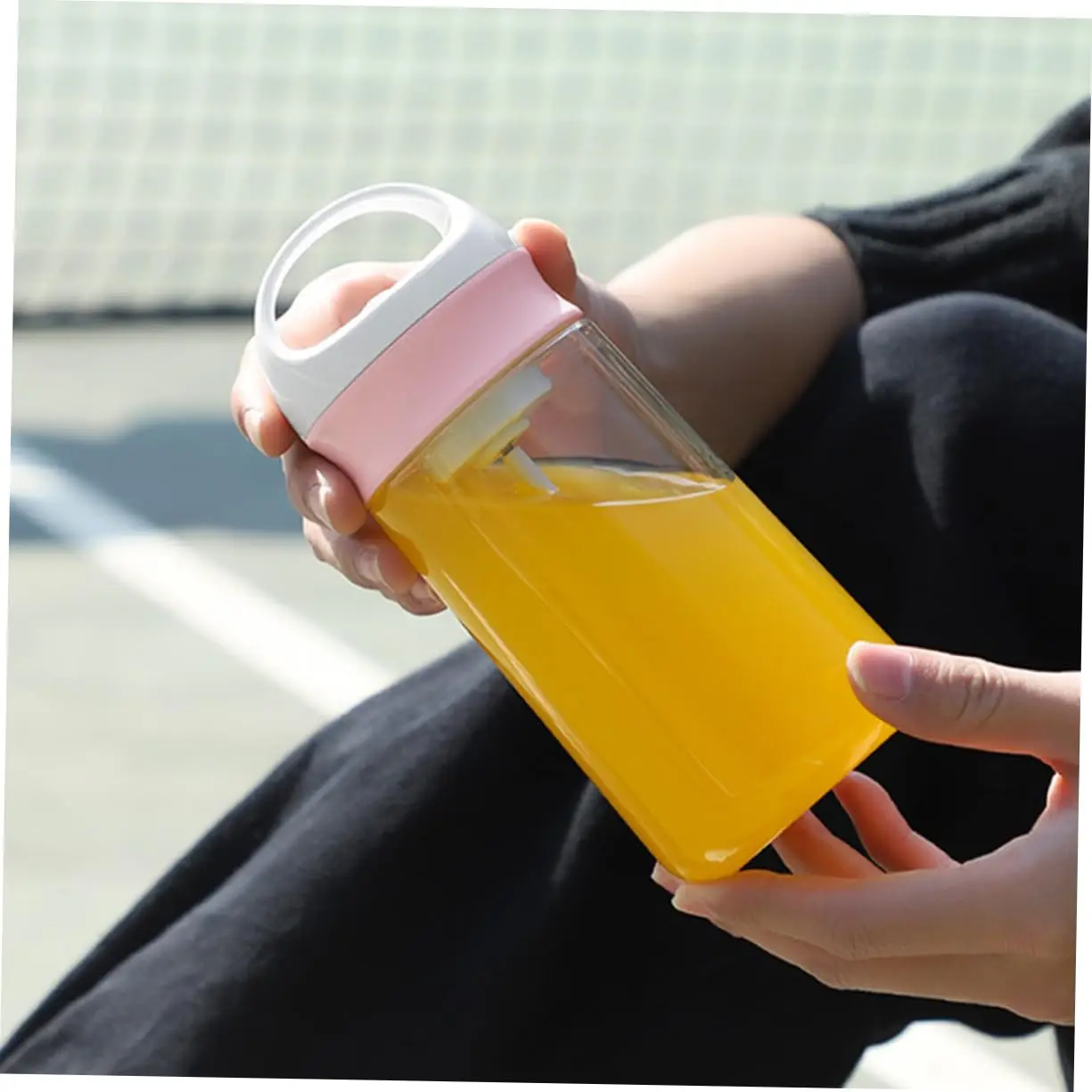 【GRATEFUL】For Coffee Brewing Sports Protein Powder Bottle Blender Drink Mixer Auto Mixing Cup