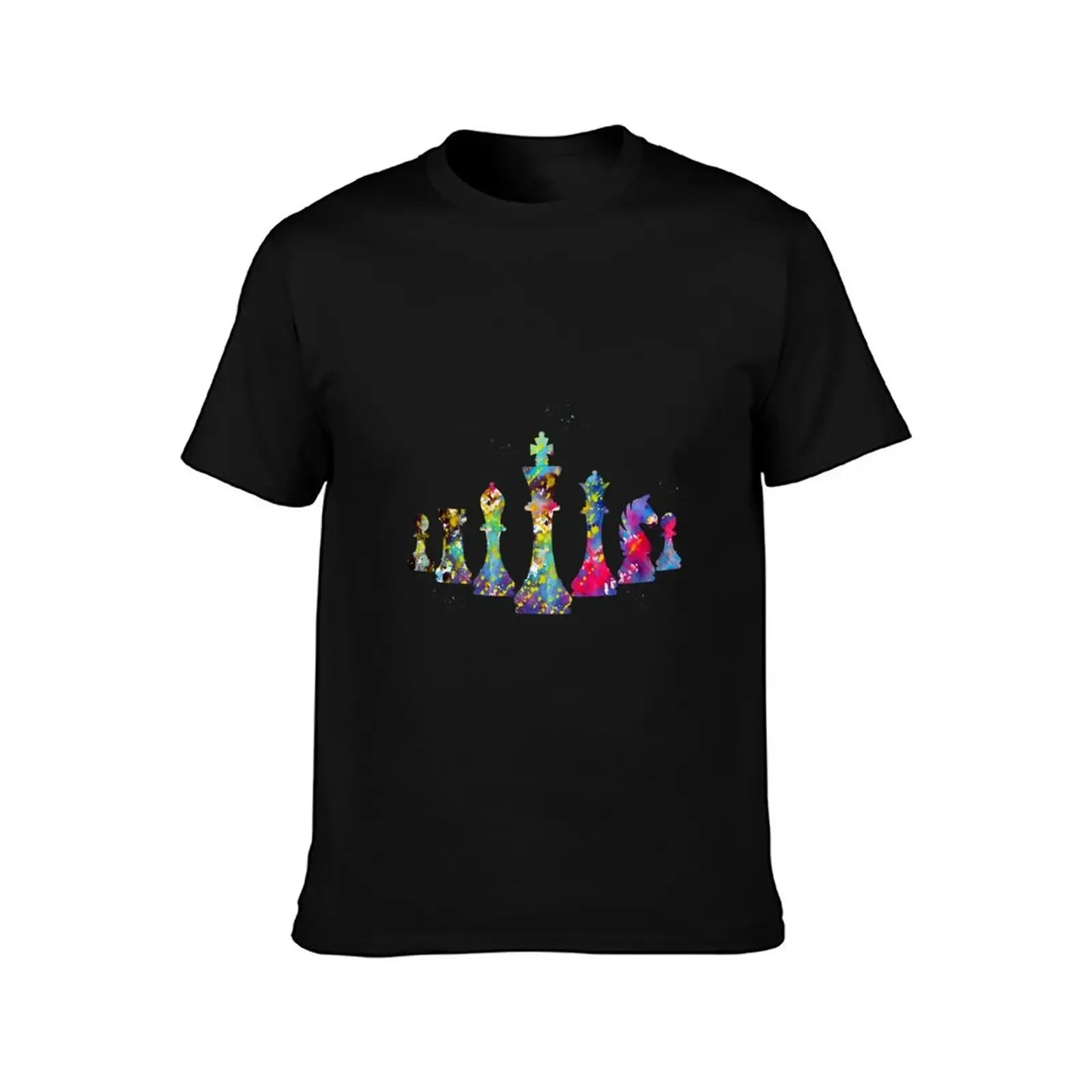 Chess T-Shirt anime figures graphic tee shirt men t shirts