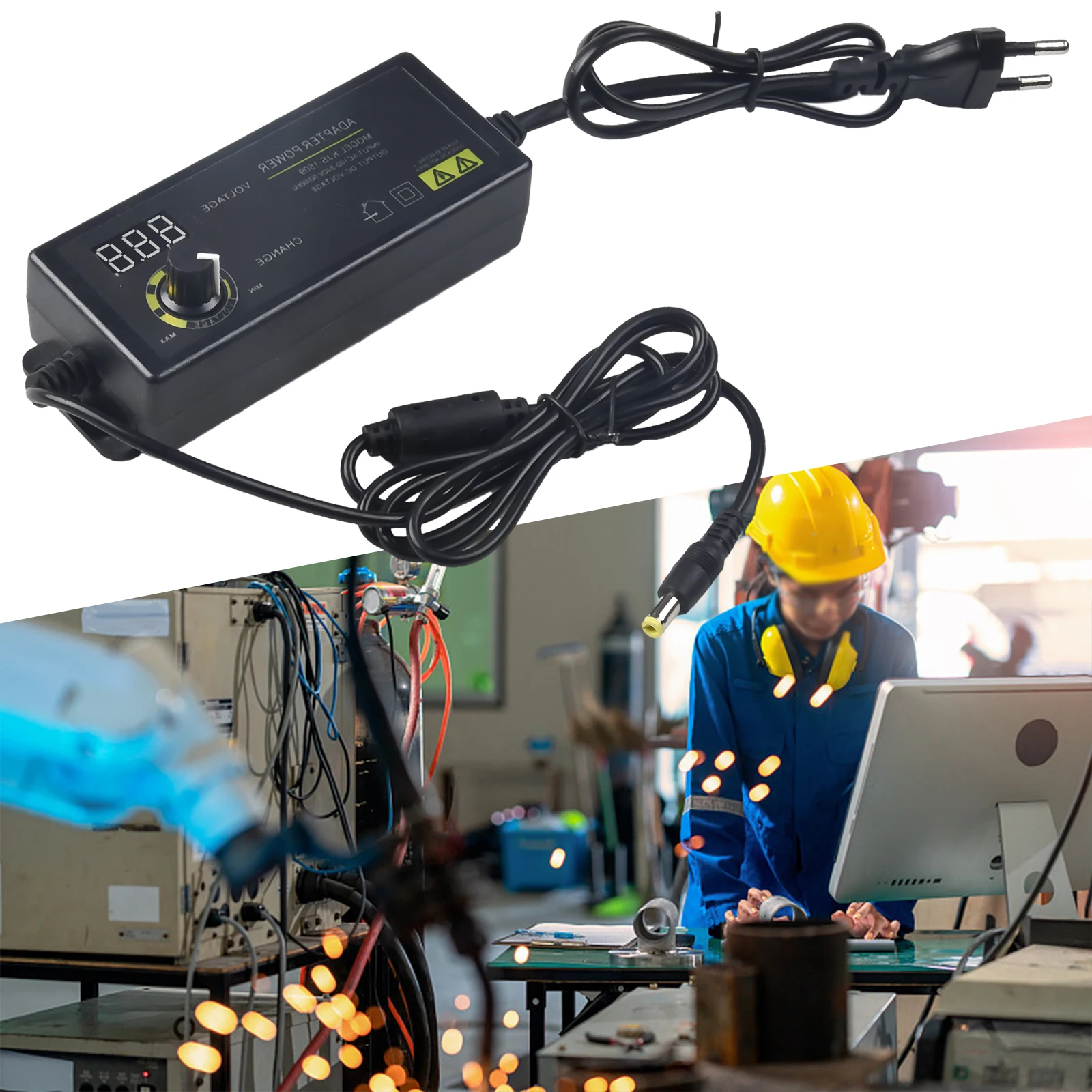 

100V-240V 2.5A Power Adapter Adapters Power Adapter 100V-240V 2.5A 100V-240V 2.5A 50/60Hz 60W AC Black 100V-240V