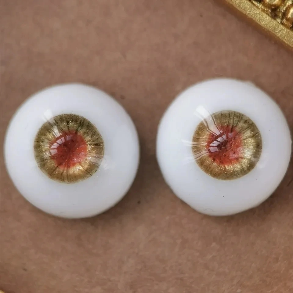 BJD Eyes doll eyes 12mm-18mm doll cute gold plaster Eyes for toys 1/8 1/6 1/4 1/3 SD DD doll accessories 12mm-18mm doll eyes