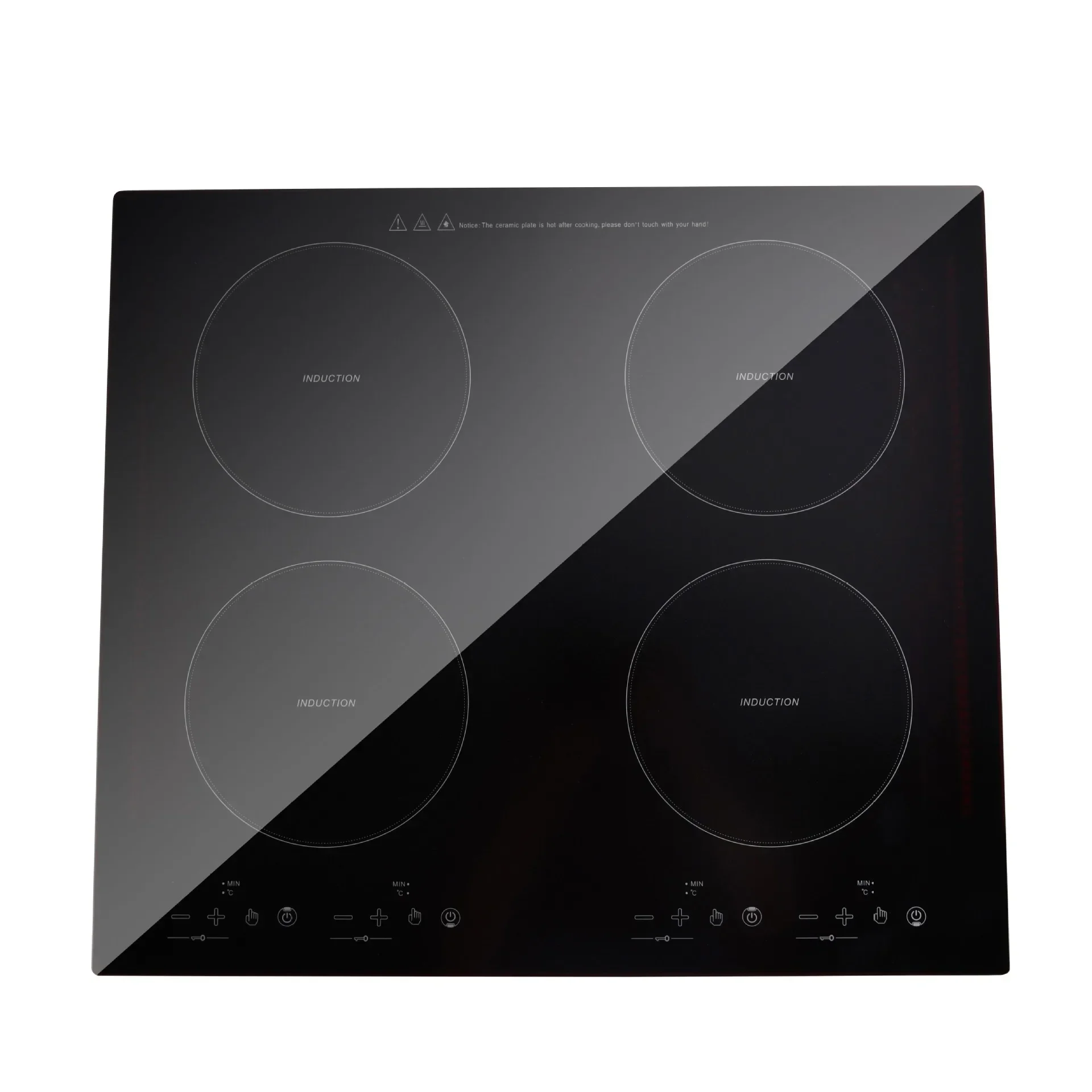 

#v Commercial Four-head Induction Cooker Electric Cooker Integrated Embedded Cooktop Induction Stove High Power Hob