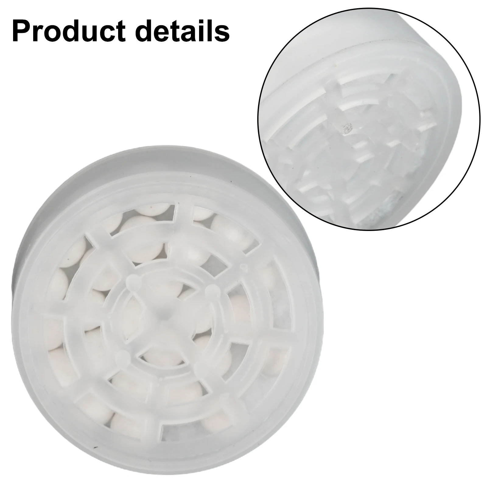 

1PC 8cm Panel Overhead Shower Head Filter Element Triple Function 1PC 3 Inch ABS Electroplated Adjustable Overhead Spray Head