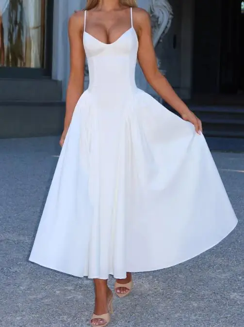 

Women's Dress 2025 Autumn/winter Latest Hot Selling Sexy Casual New Fashion Elegant Style Strap Skirt Long Skirt Women's Wear