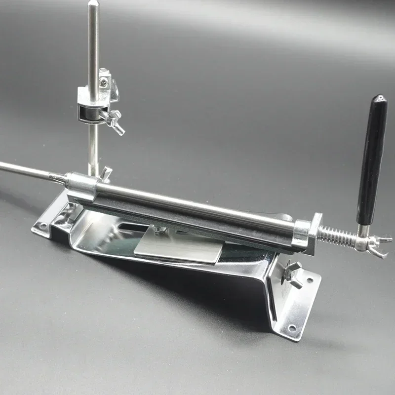 ADAEE 1 peça de pedra de amolar de substituição para apontador de ângulo fixo 150*20*5mm com base
