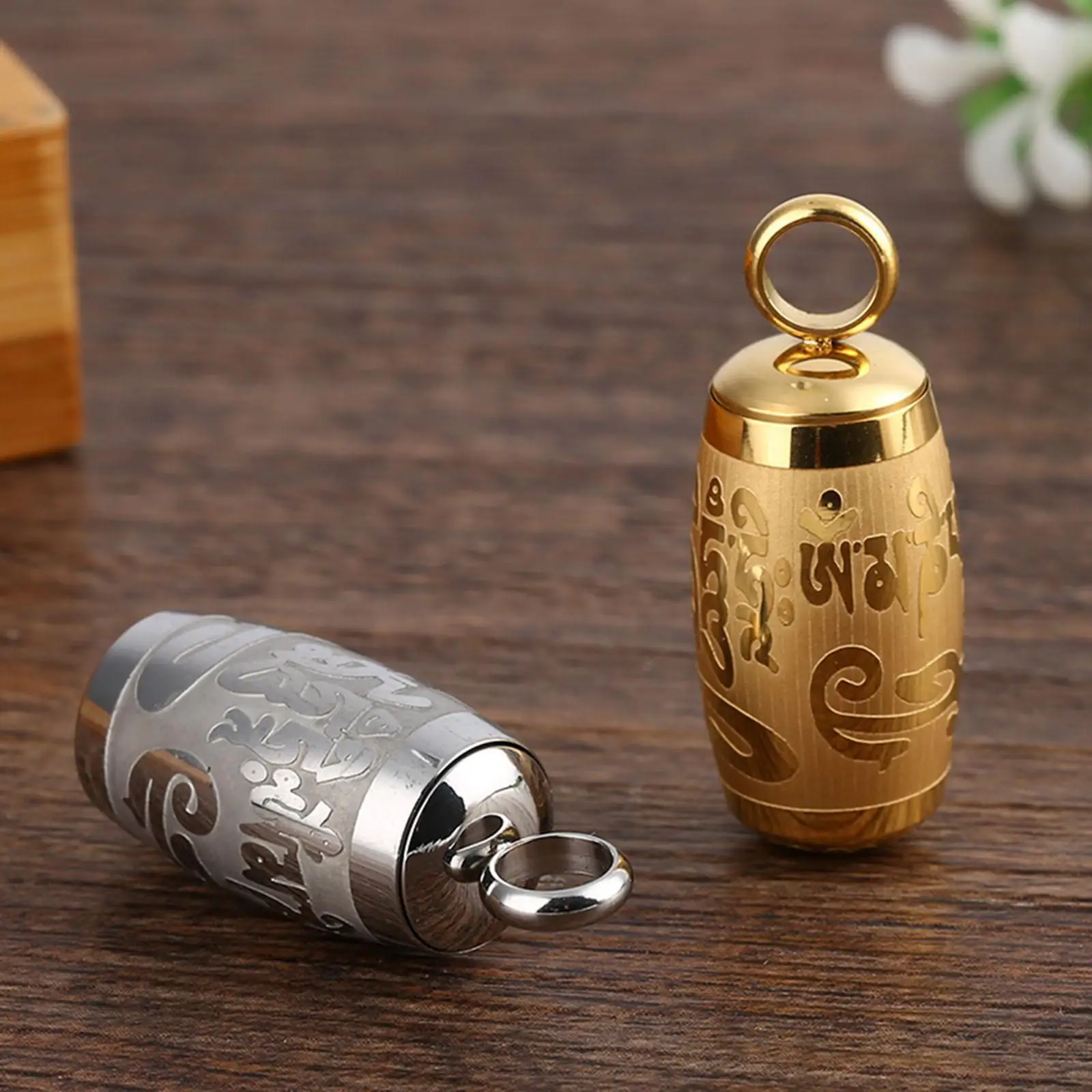 

Tibetan Pendant Cremation Urn Holder for Mother's Day Gift Father's Day