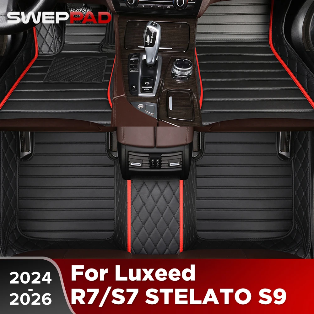 

For Luxeed R7/S7 Stelato S9 2024 2025 2026 Car Floor Mats All Weather Carpet Cover Floor Liners Interior Protector Accessories
