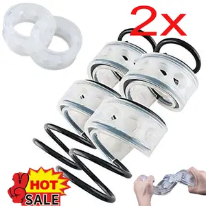 Universalauto-Stoßdämpfer, Auto-Puffer, Federschockdämpfer, Kraftkissen, Autozubehör, Typ D, 2 Pces 10 Hauptverkaufsfedern Fiat Typ - №4