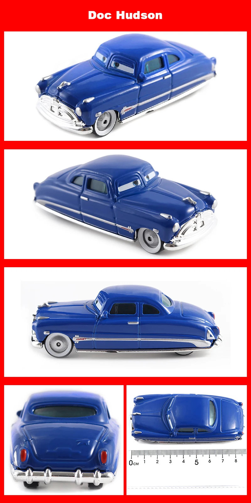 Cars Lightning McQueen 95 Helikopter 1/55 Modellauto aus Legierung Anime-Figur Cartoon-Rennspielzeug Sammlerstücke Kindergeschenke – Detail 39