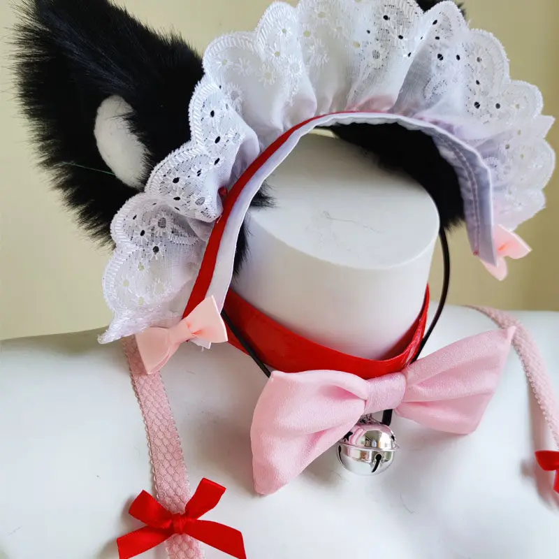 NEKOPARA Chocola Vanilla Cosplay Costume For Women Summer Underwear Cute Cat Suit Wig Lolita Girls Sexy Lingeries Swimsuit view 3