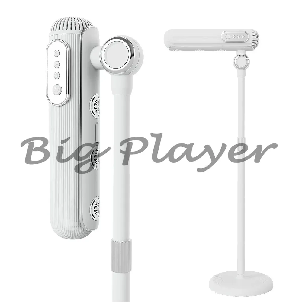 Adjustable Standing Hair Dryer Stand - Professional 110,000 RPM High-Speed Dryer with Low Noise & Negative Ions