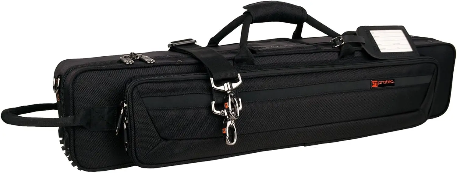 Profesjonalny futerał na saksofon sopranowy z odpornego na warunki atmosferyczne nylonu i drewnianą ramą