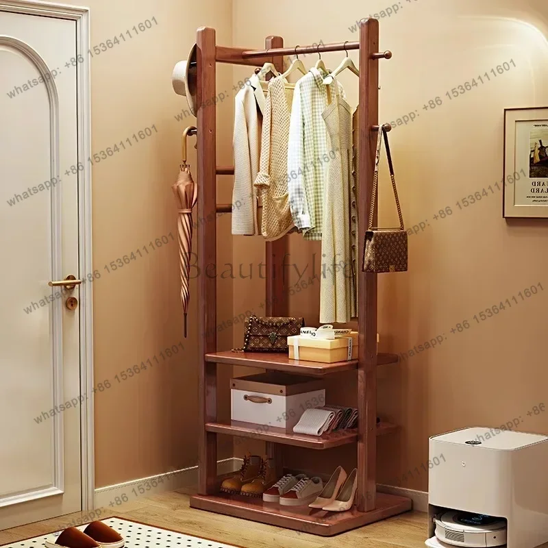 Portable Stores Coat Racks Floor Modern Hotel Luxury Nordic Storage Coat Racks Organizer Wooden Porte Manteau Salon Furniture