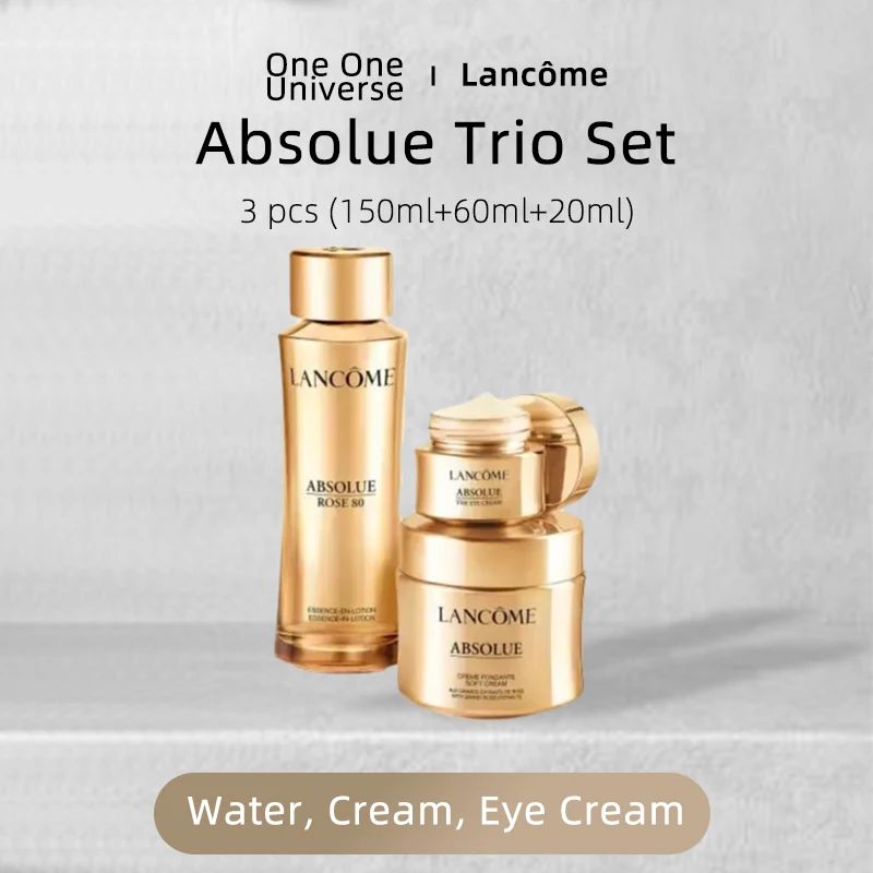 

LANCOME Absolue L'Extrait Ultimate Luxury Набор для ухода за кожей (лосьон 150 мл + легкий крем 60 мл + крем для глаз 20 мл)