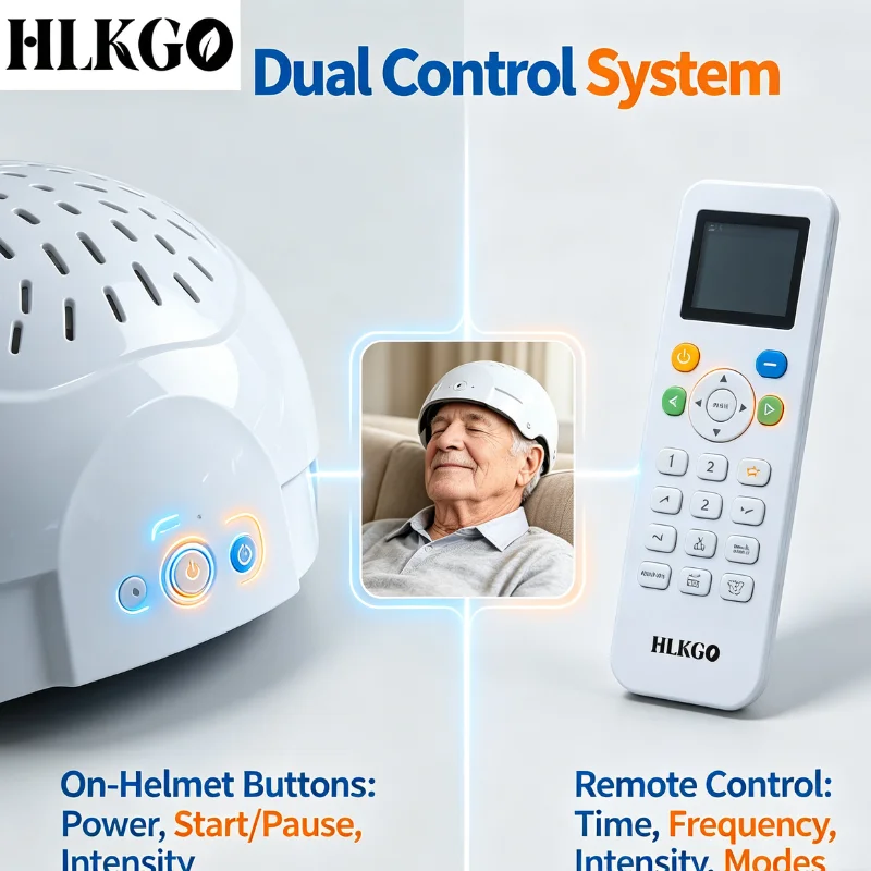 Medical Grade 1070nm 436 Diodes PBM Brain Helmet for Alzheimer Stroke Dementia Cognitive Support Home Treatment
