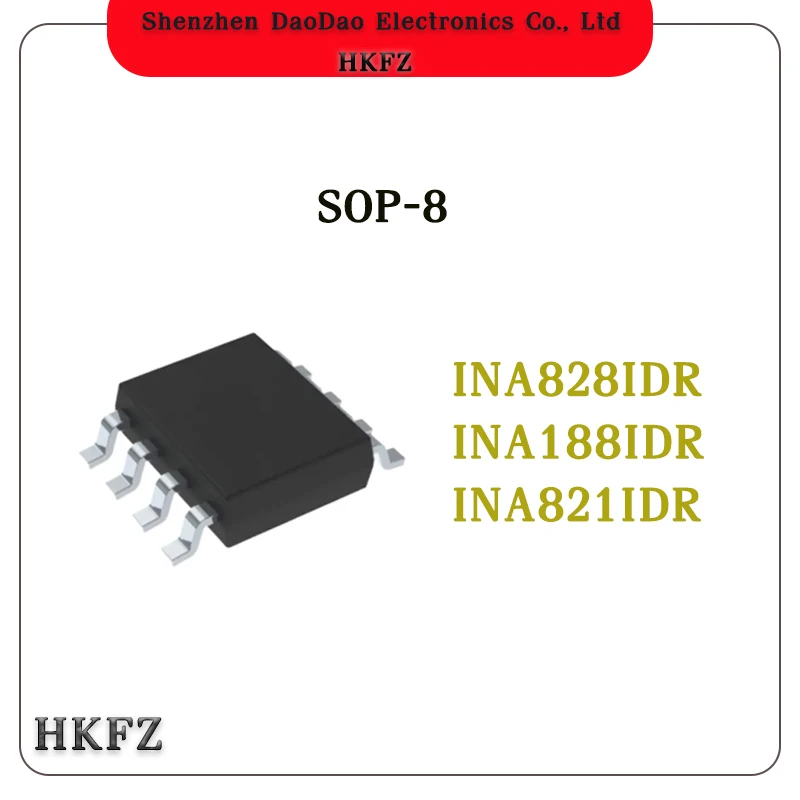 

INA828IDR INA828 INA188IDR INA188 INA821IDR INA821 chip IC SOP-8
