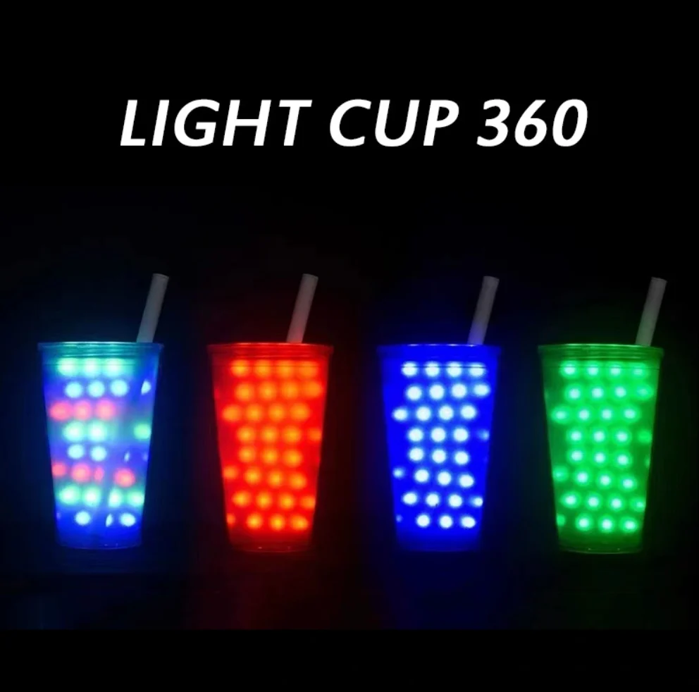 I-Lite Cup 360 pro الخدع السحرية المرحلة العائمة ضوء عن قرب الساحر للتحايل ملحق عرض الحفلات السحرة المحيطة الدعامة