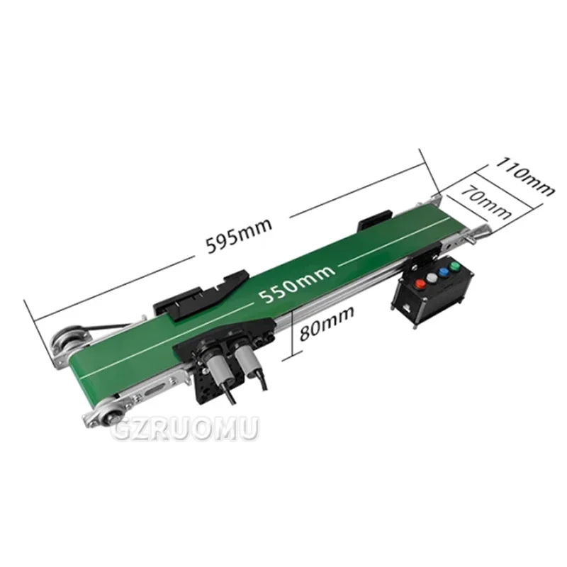 Conveyor Belt Assembly Line For Robotic Arm Control Stepper Motor Simulation Infrared Sensor Robotics Kit Educational DIY Kit