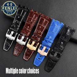 Genuine Leather Watchband For Audemars Piguet Royal Oak Offshore Watch Strap AP 15710 26470 15703 26470SO Cowhide Wristband 28mm