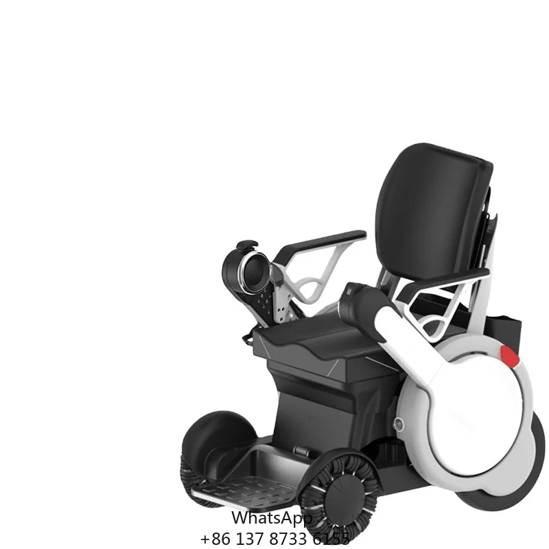 Never Turn Over Design Electric Wheelchair Smart Disabled Handicapped Wheelchair Seat And Backrest Adjustable Angle -BZ-IF