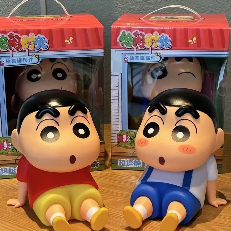 

Оригинальная копилка-игрушка Шин-чан: коллекционная фигурка аниме-персонажа, милый сувенир, подарок