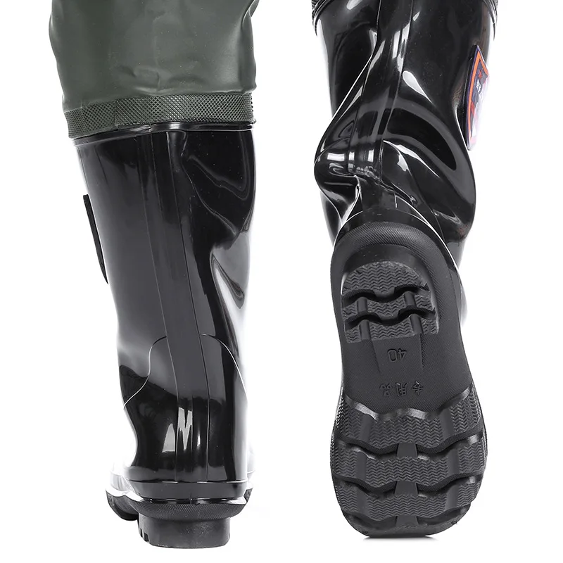 Waterproof Multipurpose Hunting Fishing Rain Boots Thickened Wading Pants Wear-resistant Non-Slip Fishing Waders