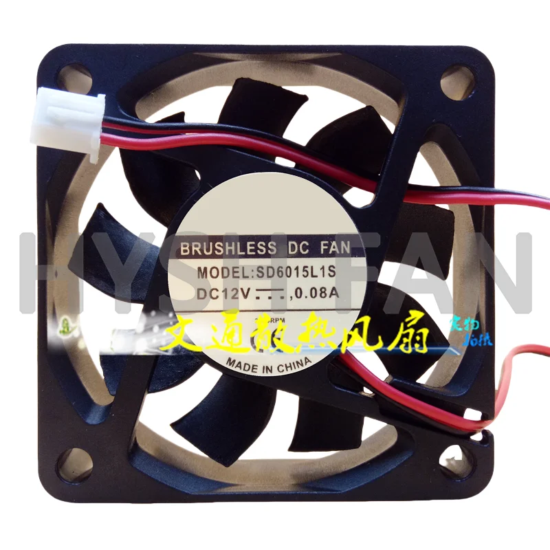 Sd6015l 1S Dc 12V 0.08a 24V 0.15a Koelventilator Sd6015h 2s